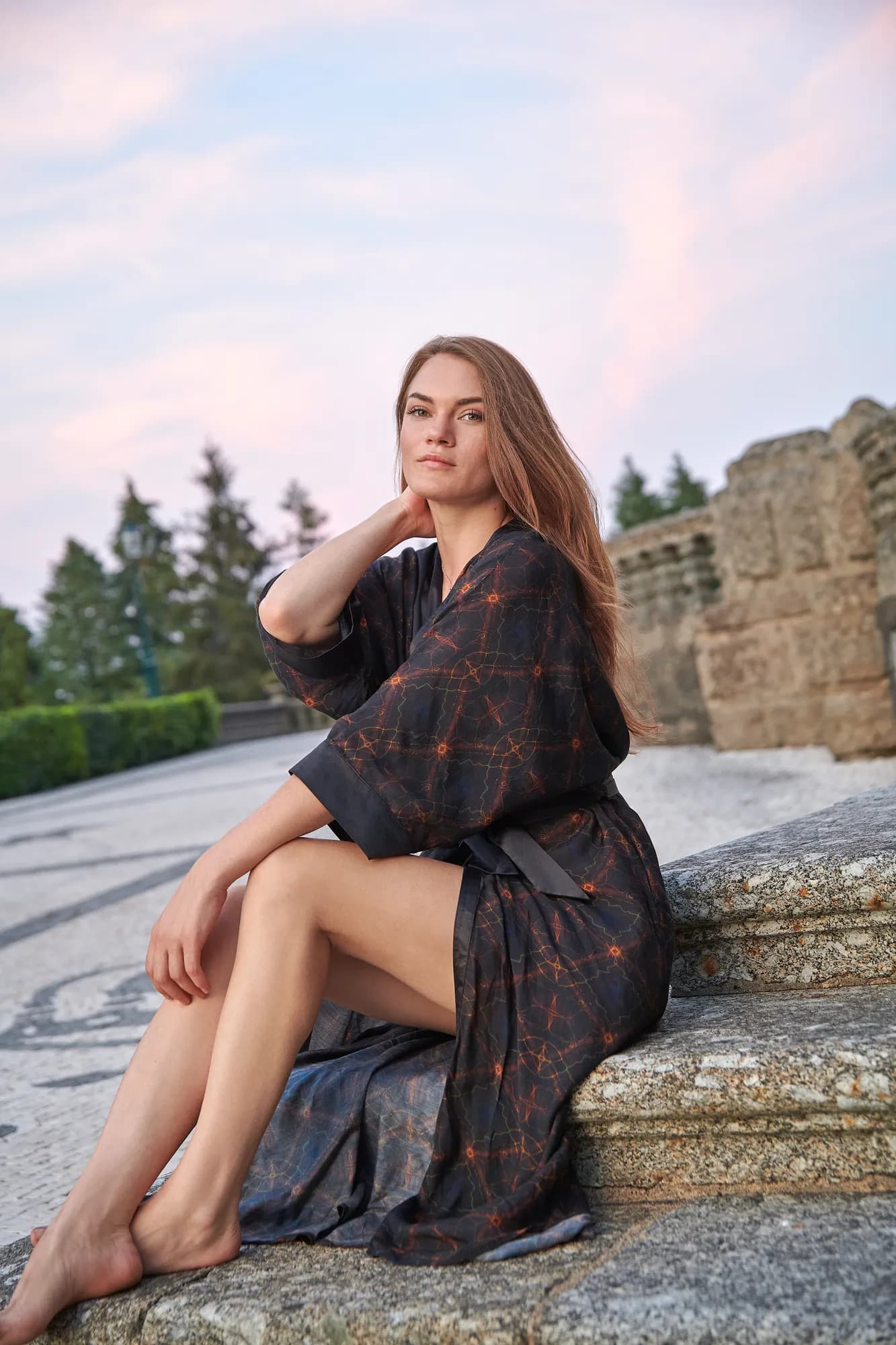 IXCHEL CIPHER KIMONO - PRESALE