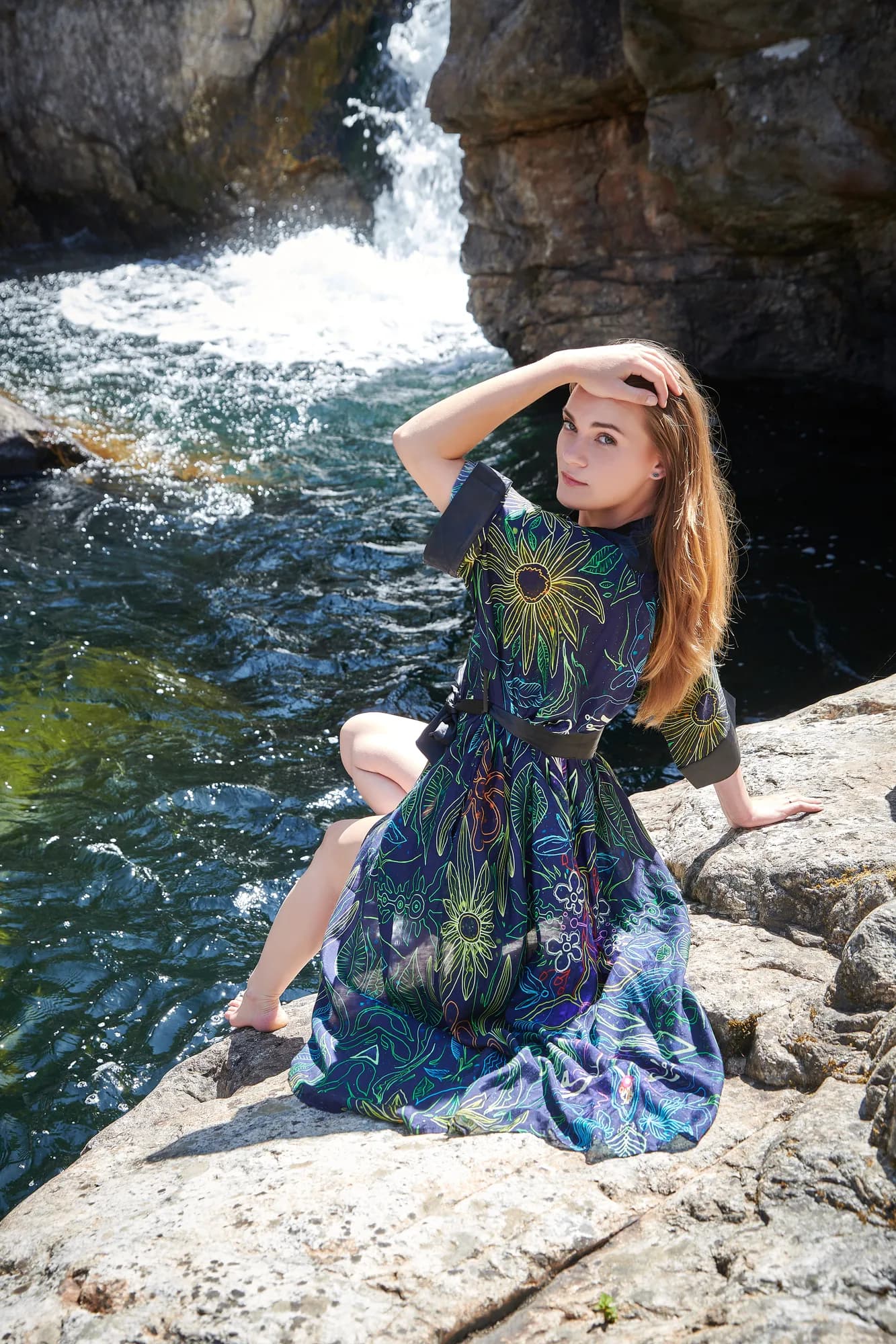 PACHA AZUL KIMONO - PRESALE