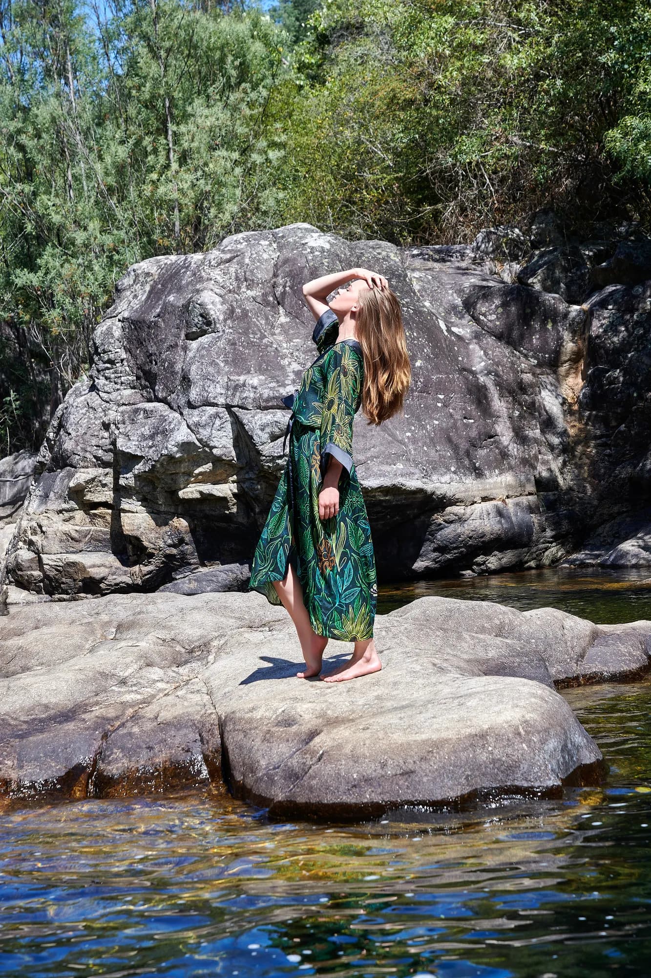 PACHA VERDE KIMONO - PRESALE