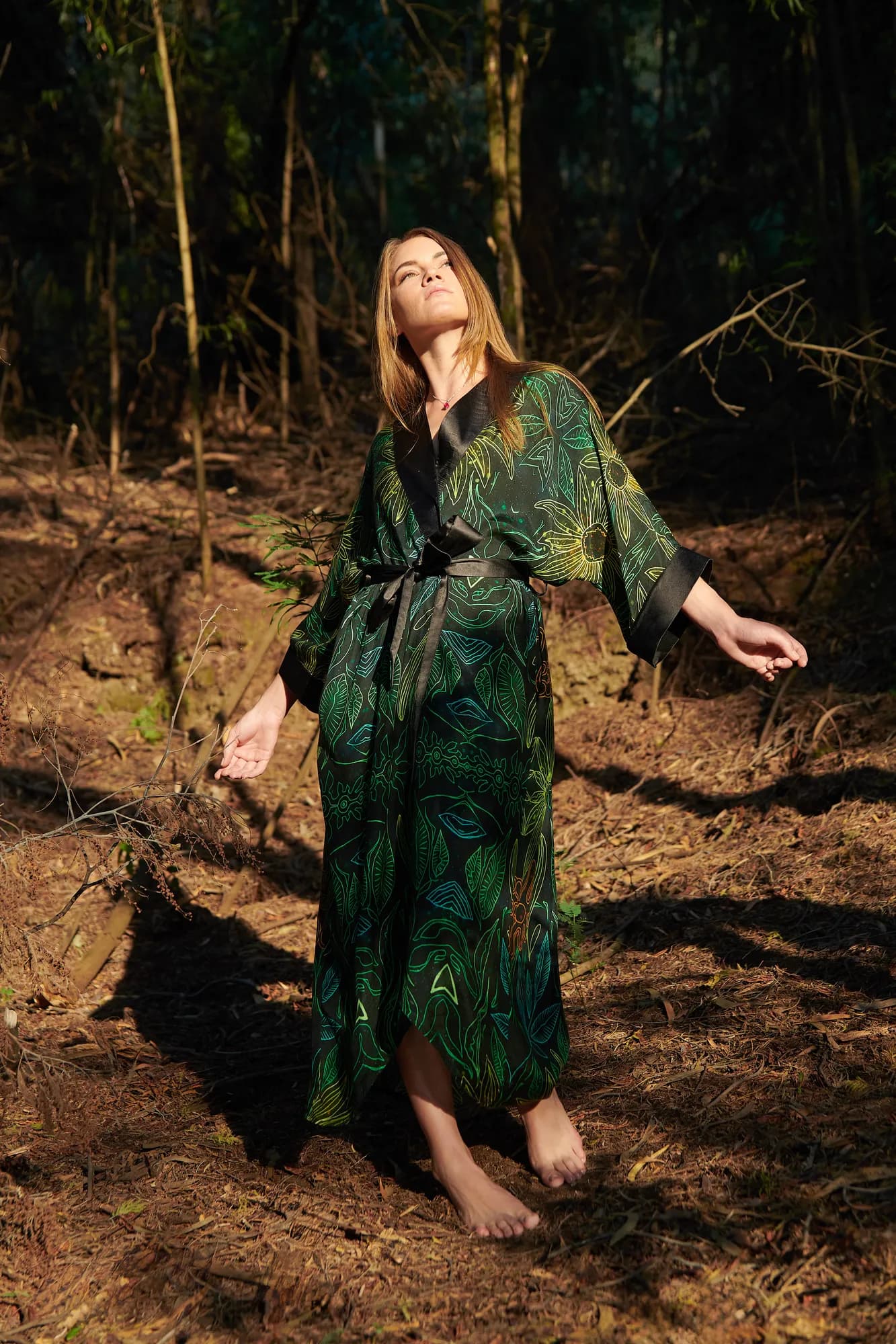 PACHA VERDE KIMONO - PRESALE