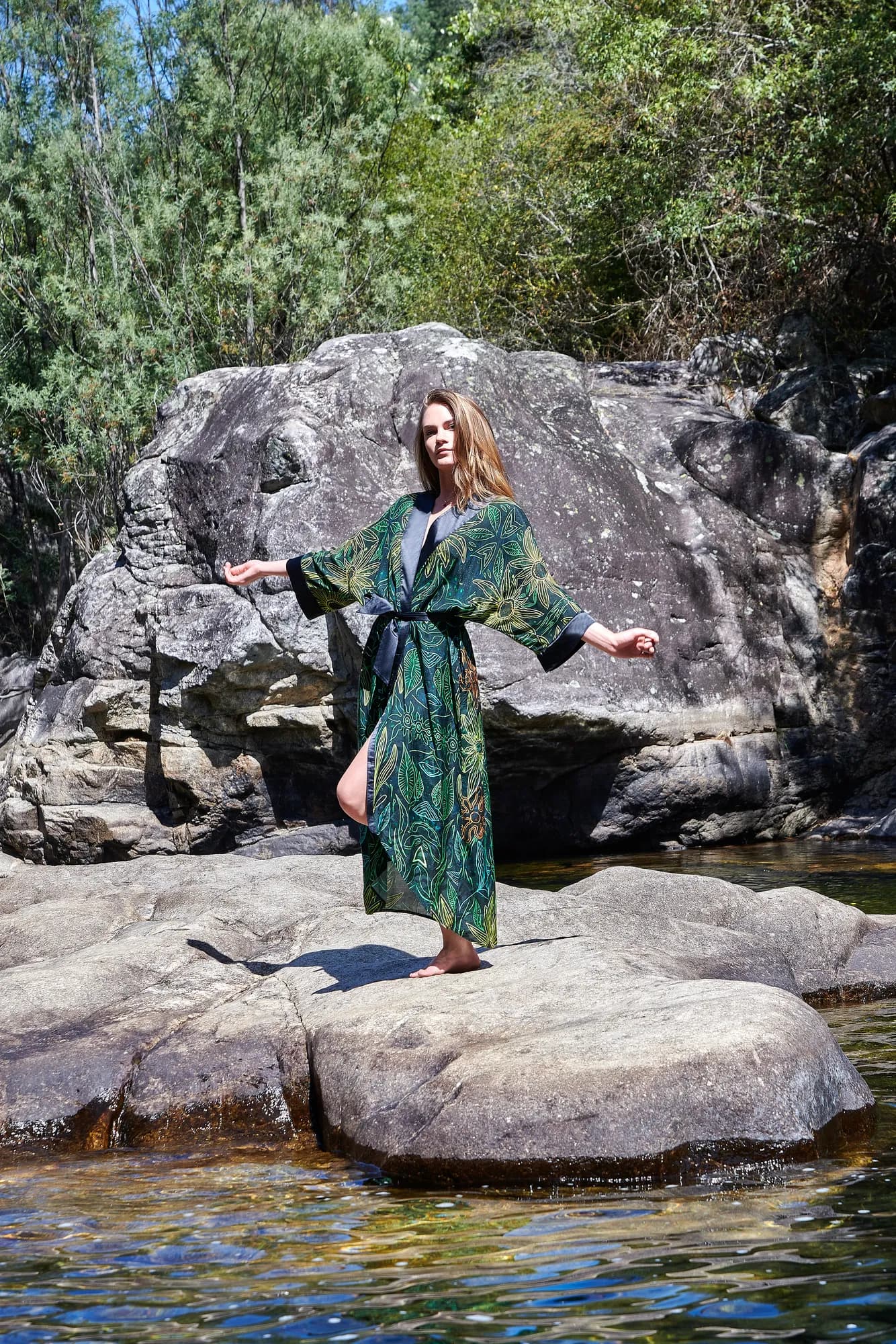PACHA VERDE KIMONO - PRESALE